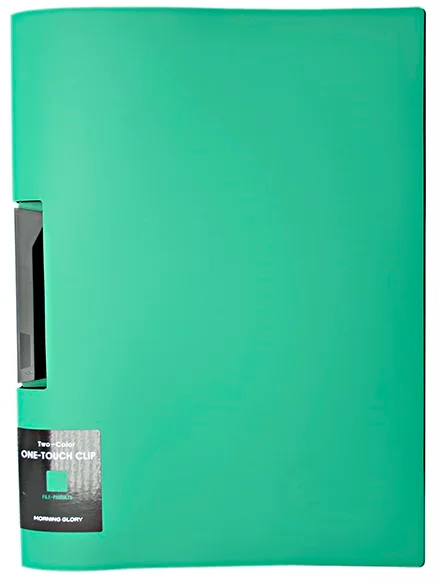 MORNİNG GLORY DOSYA KLİPS ONE TOUCH YEŞİL 3580