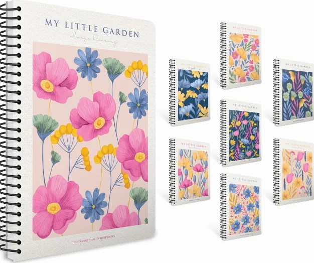 GIPTA DEFTER MY LITTLE GARDEN 17x24 SPİRALLİ SERT KAPAK 120 YP PLAN 7341
