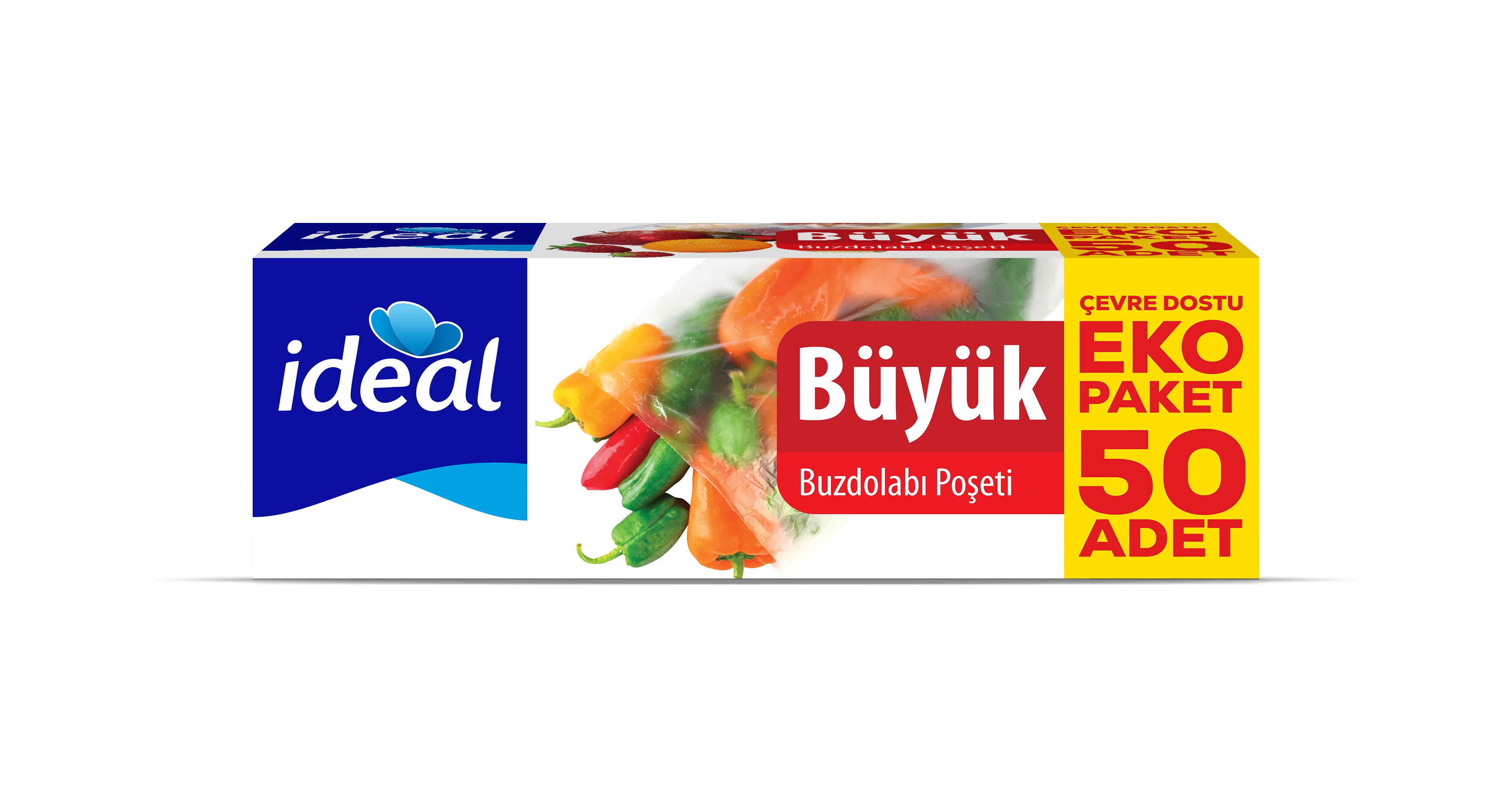 KOROPLAST İDEAL BUZDOLABI POŞETİ BÜYÜK BOY 30x40 50 Lİ ST01700468