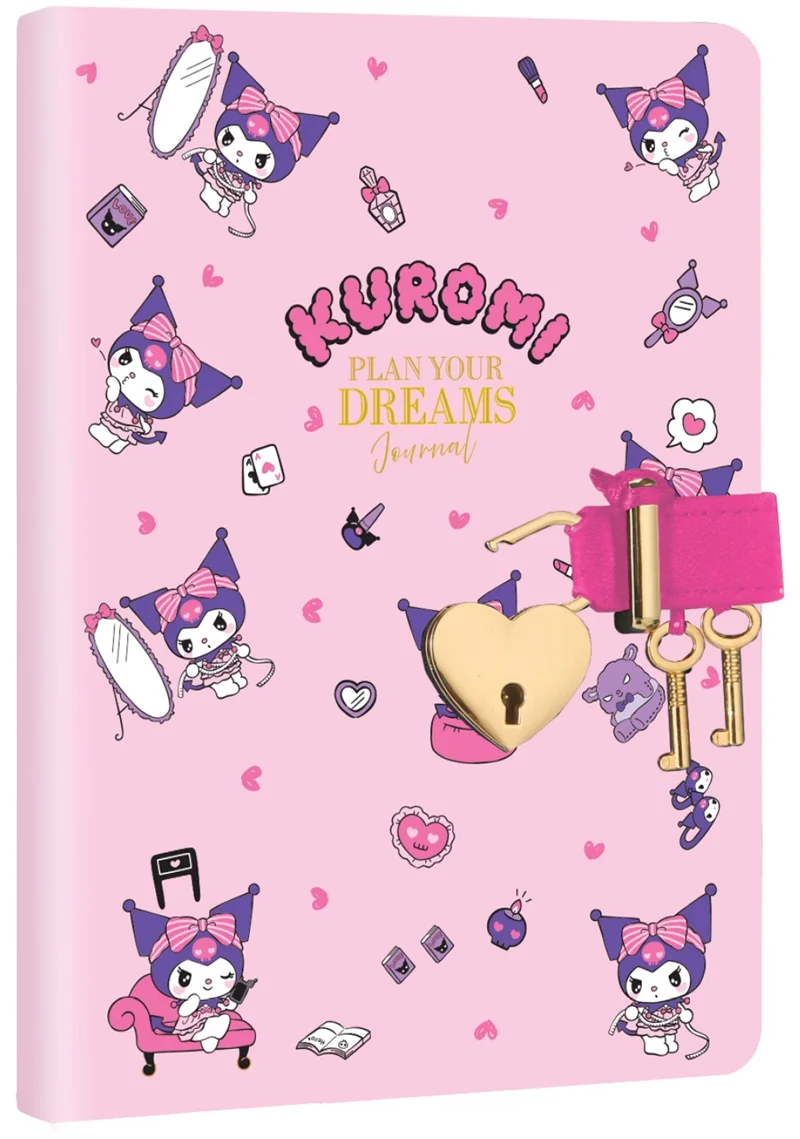 VİCTORİAS JOURNALS KUROMİ HUSH HUSH KİLİTLİ  DEFTER KUTULU 80GR. 160 YP. ÇİZ.. 525-1926