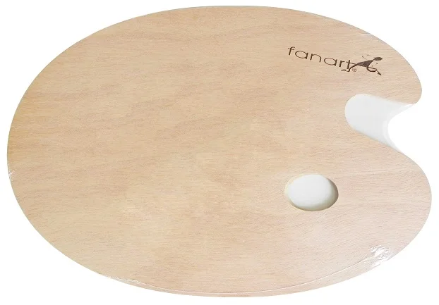 FANART STUDIO PALET OVAL AHŞAP 30x40 CM F-9200.30