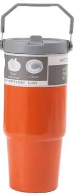 TRENDIX MATARA ÇELİK İÇLİ 900 ML TURUNCU SKM006-900-TRNC