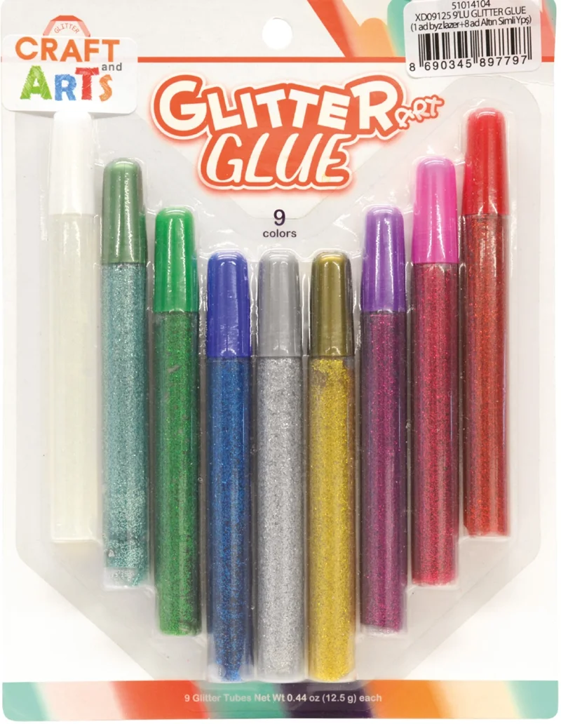 CRAFT AND ARTS GLITTER GLUE 9 LU XD09125