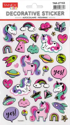 TANEX TNX-27163 PUFFY UZAYLI UNICORN SERİSİ