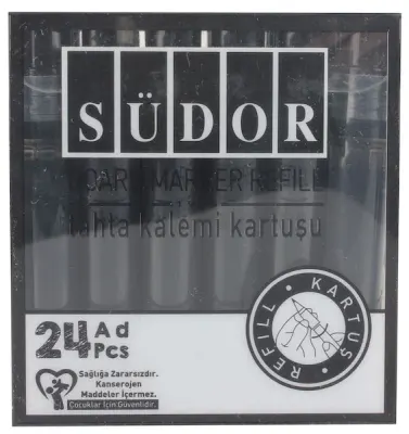 SÜDOR TAHTA KALEMİ KARTUŞLU SİYAH MB05-1