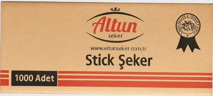 ALTUN TOZ ŞEKER BEYAZ STICK 3g 1000 Lİ