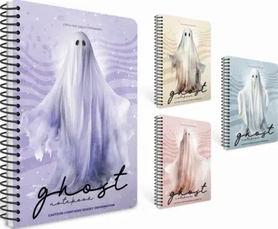 GIPTA DEFTER GHOST NOTES A4 SPİRALLİ PP KAPAK 100 YP ÇİZGİLİ 7730