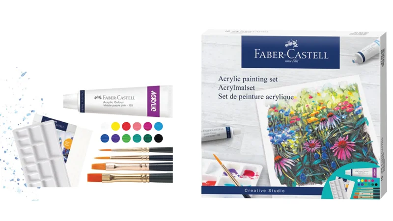 FABER AKRİLİK BOYA SETİ 379280