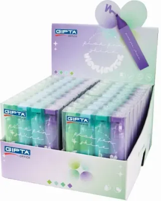 GIPTA FOSFORLU KALEM PICKPEN SHINE 4 LÜ AÇIK RENK F1709
