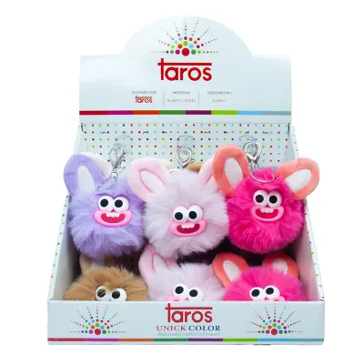 TAROS ANAHTARLIK PELUŞ SWEET MONSTER 48 Lİ 9323