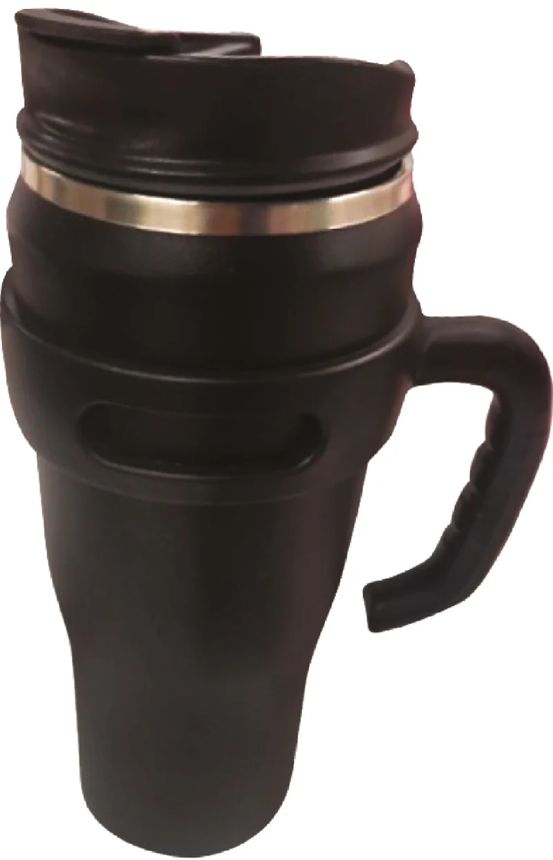 TRENDIX MATARA ÇELİK İÇLİ BARDAK 1200 ML SİYAH TX-1200-SYH