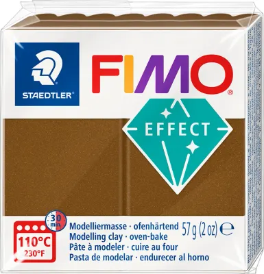 FIMO EFFECT MODELLEME KİLİ 57 GR METALİK BRONZ 8010-71