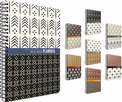 GIPTA DEFTER PLAN DATA 17x24 SPİRALLİ SERT KAPAK 120 YP MANAGER 7691