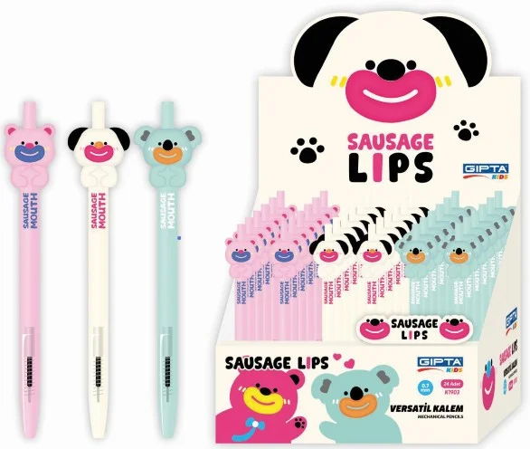 GIPTA VERSATİL KALEM SAUSAGE LIPS 0.7 24 LÜ STAND K1903