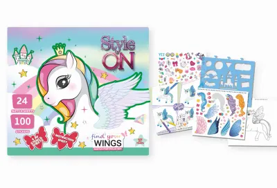 GIPTA STYLE ON STYLE 17 BOYAM STICKER 14x24 CM 24 YP K9017