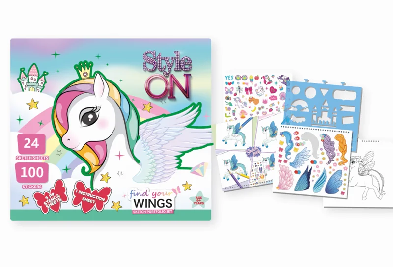 GIPTA STYLE ON STYLE 17 BOYAM STICKER 14x24 CM 24 YP K9017