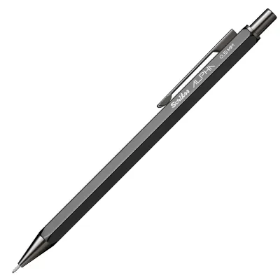 SCRIKSS OFFICE VERSATİL KALEM ALPHA 0.5 ŞEFFAF AMBALAJ SİYAH