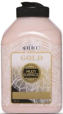 ARTDECO AKRİLİK BOYA GOLD MULTI-SURFACE 500 ML GÜL PEMBE Y-G70L-321