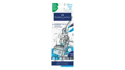 FABER GOLDFABER SKETCH MARKÖR 6 LI PROD.DESİGN 164806