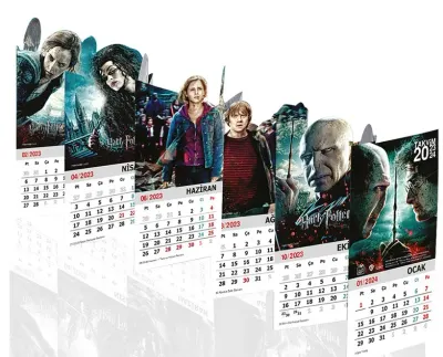 GİFİ HARRY POTTER AKORDİYON TAKVİM ÖLÜM YADİGARLARI 154 20 02