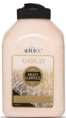 ARTDECO AKRİLİK BOYA GOLD MULTI-SURFACE 500 ML LATTE Y-G70L-305