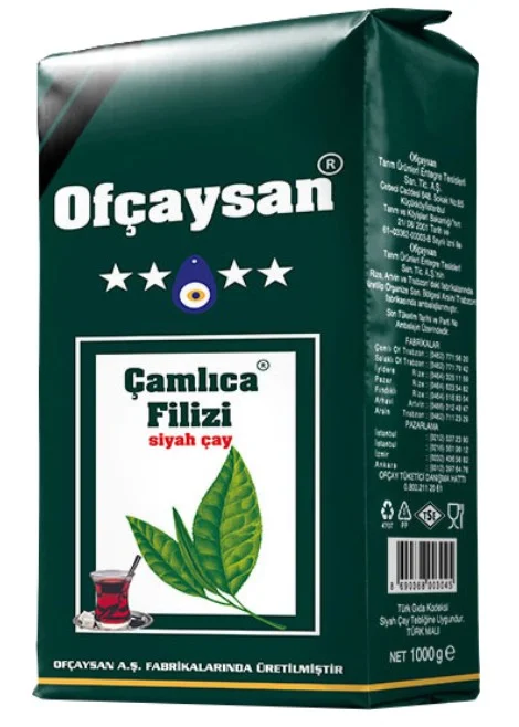 OFÇAYSAN DÖKME ÇAY ÇAMLICA FİLİZİ 1 KG