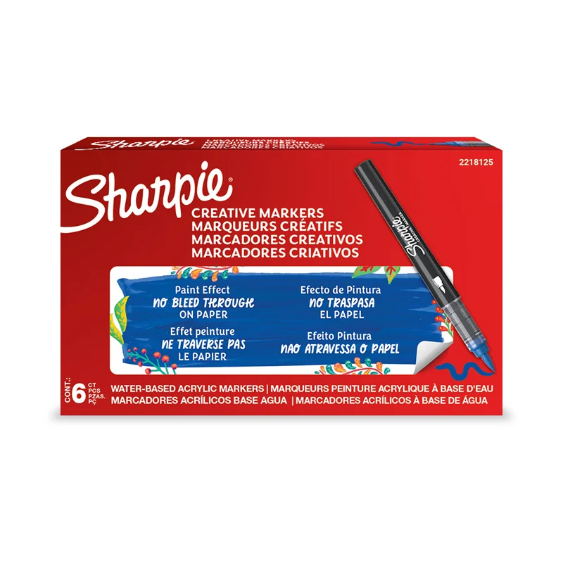 SHARPIE AKRİLİK MARKÖR FIRÇA UÇ MAVİ 2218125