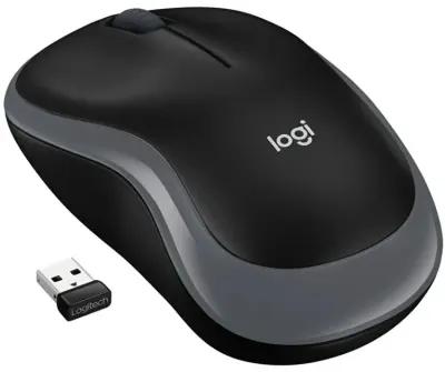 LOGITECH MOUSE M185 KABLOSUZ GRİ 910-002235