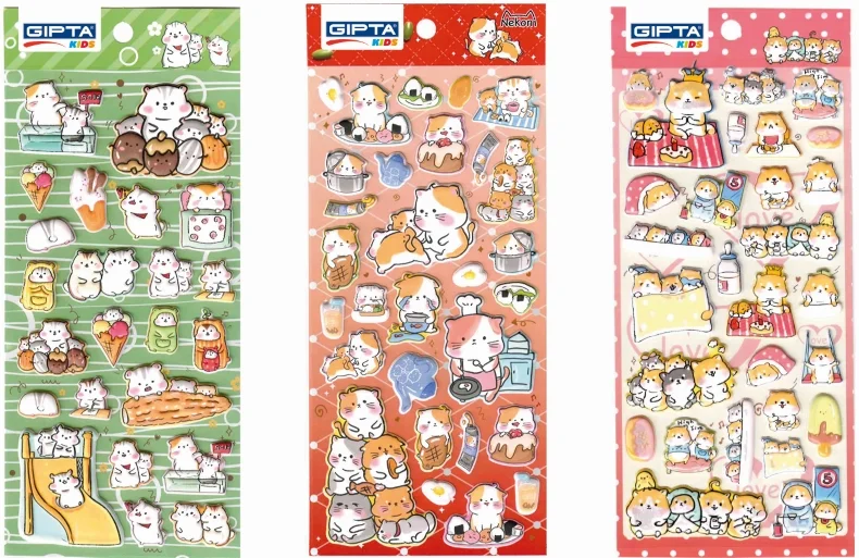 GIPTA STICKER KONIWA 9x20 CM 2D ART 1 K8852