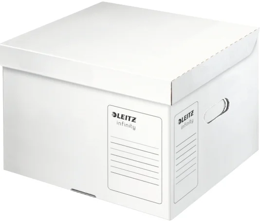 LEITZ ARŞİV KUTUSU INFINITY ORTA BOY L-6103 BEYAZ