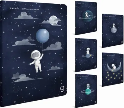 GIPTA DEFTER ASTRAL 17x24 DİKİŞLİ KARTON KAPAK 60 YP ÇİZGİLİ 7389