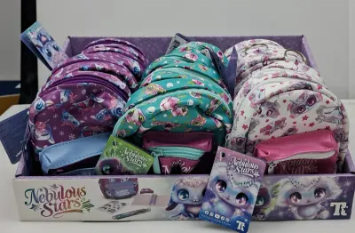 NEBULOUS STARS BACKPACK MİNİ KIRTASİYE SETİ 12 Lİ 11453 9127