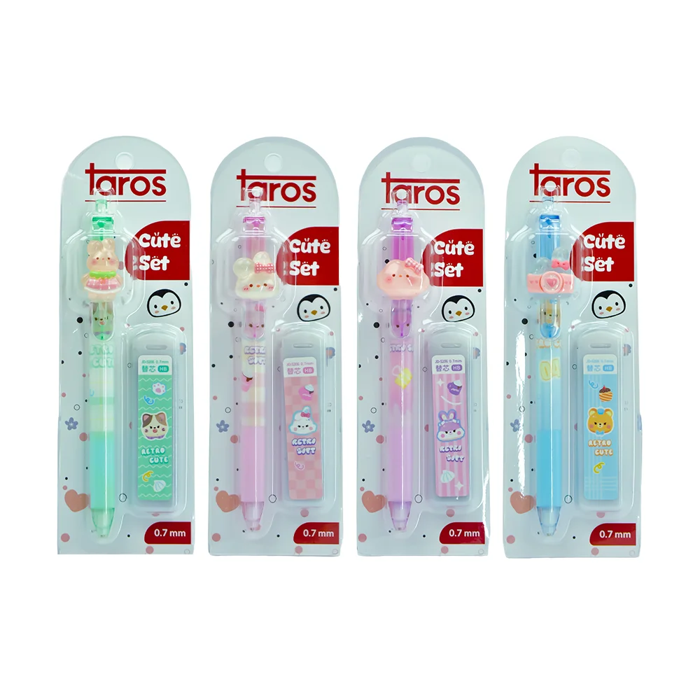 UNICK COLOR RETRO CUTE YEDEK UÇLU VERSATİL KALEM 9441