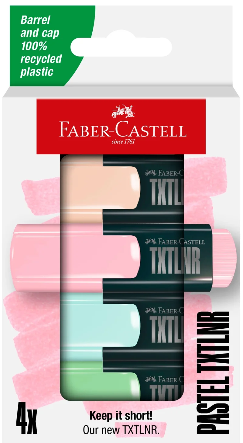 FABER FOSFORLU KALEM MİNİ SET 4 LÜ PASTEL 154214