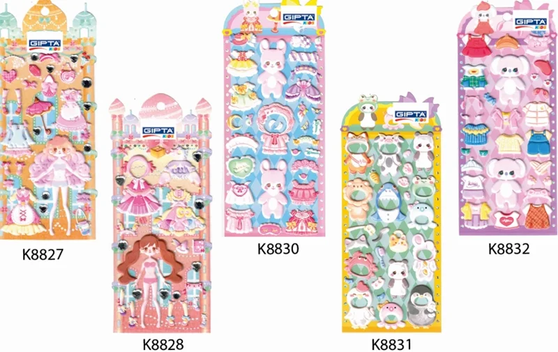 GIPTA STICKER  FASHION 9,5x22 CM ART 5 4-K883100-5001