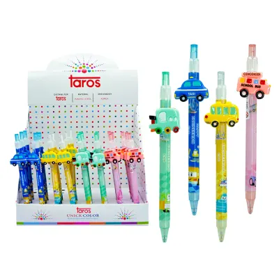 UNICK COLOR TAŞITLAR VERSATİL KALEM 9445