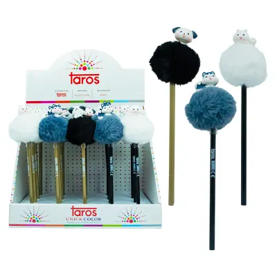 UNICK COLOR KURŞUN KALEM HAPPY PETS PON PON 8414