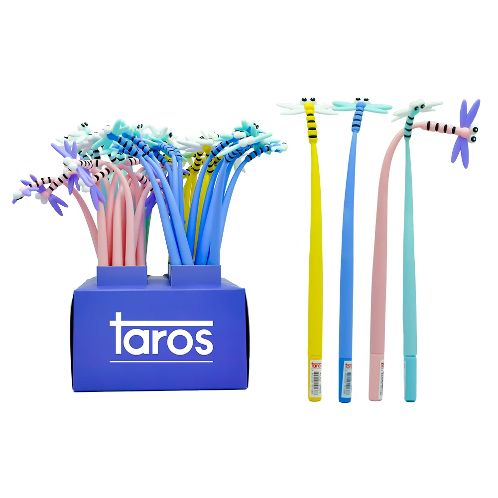 UNICK COLOR DRAGONFLY SİLİKON JEL KALEM 9494