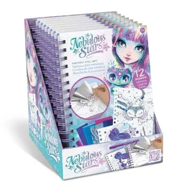 NEBULOUS STARS SMALL CREATİVE BOOK FOİL ART 8 Lİ 11025 9114