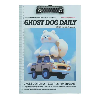 UNICK COLORGHOST DOG DAİLY A4 SEKRETER ALTLIĞI 9898