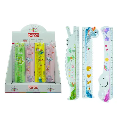 UNICK COLOR SİMLİ ANİMAL 20 CM CETVEL 9839