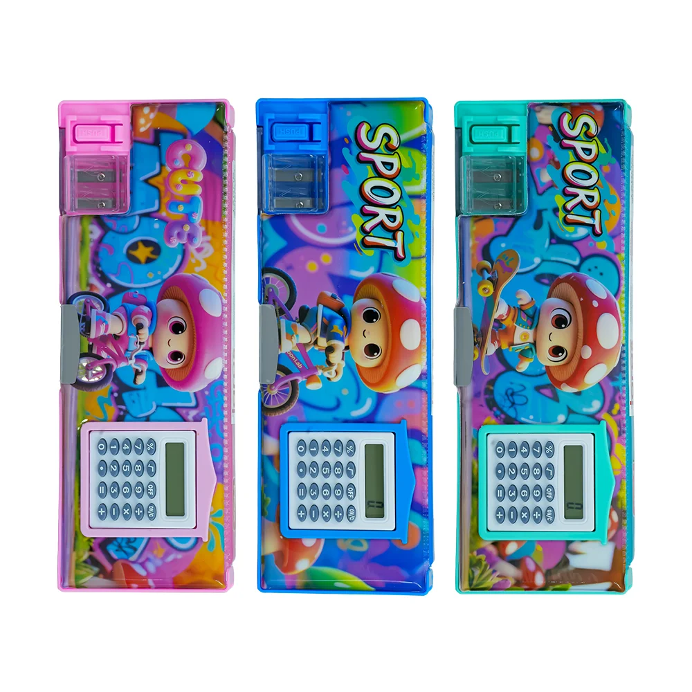 UNICK COLOR MANTAR SHUİ HESAP MAKİNELİ FONKSİYONEL KALEMKUTU 9837