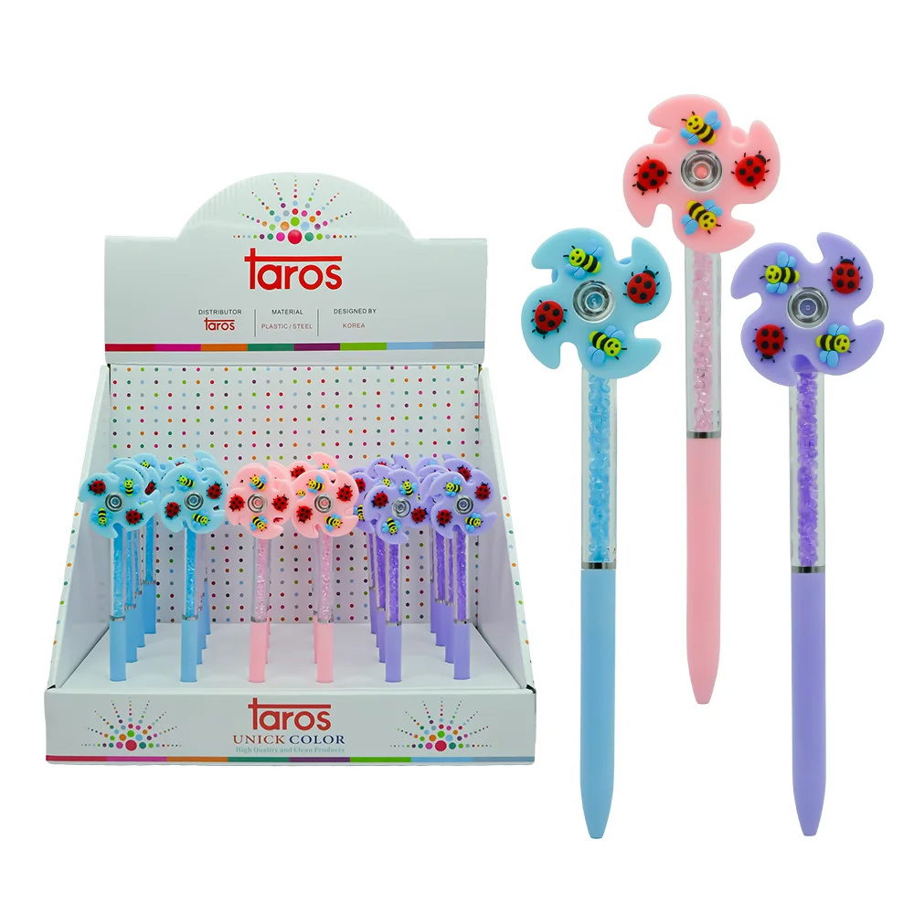 UNICK COLOR TAŞLI UĞUR BÖCEĞİ DEĞİRMEN TÜKENMEZ KALEM 9464