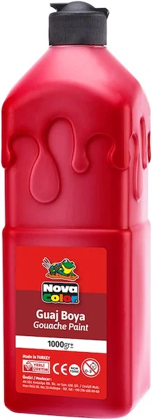 NOVA COLOR GUAJ BOYA 1000 GR KIRMIZI NC-322
