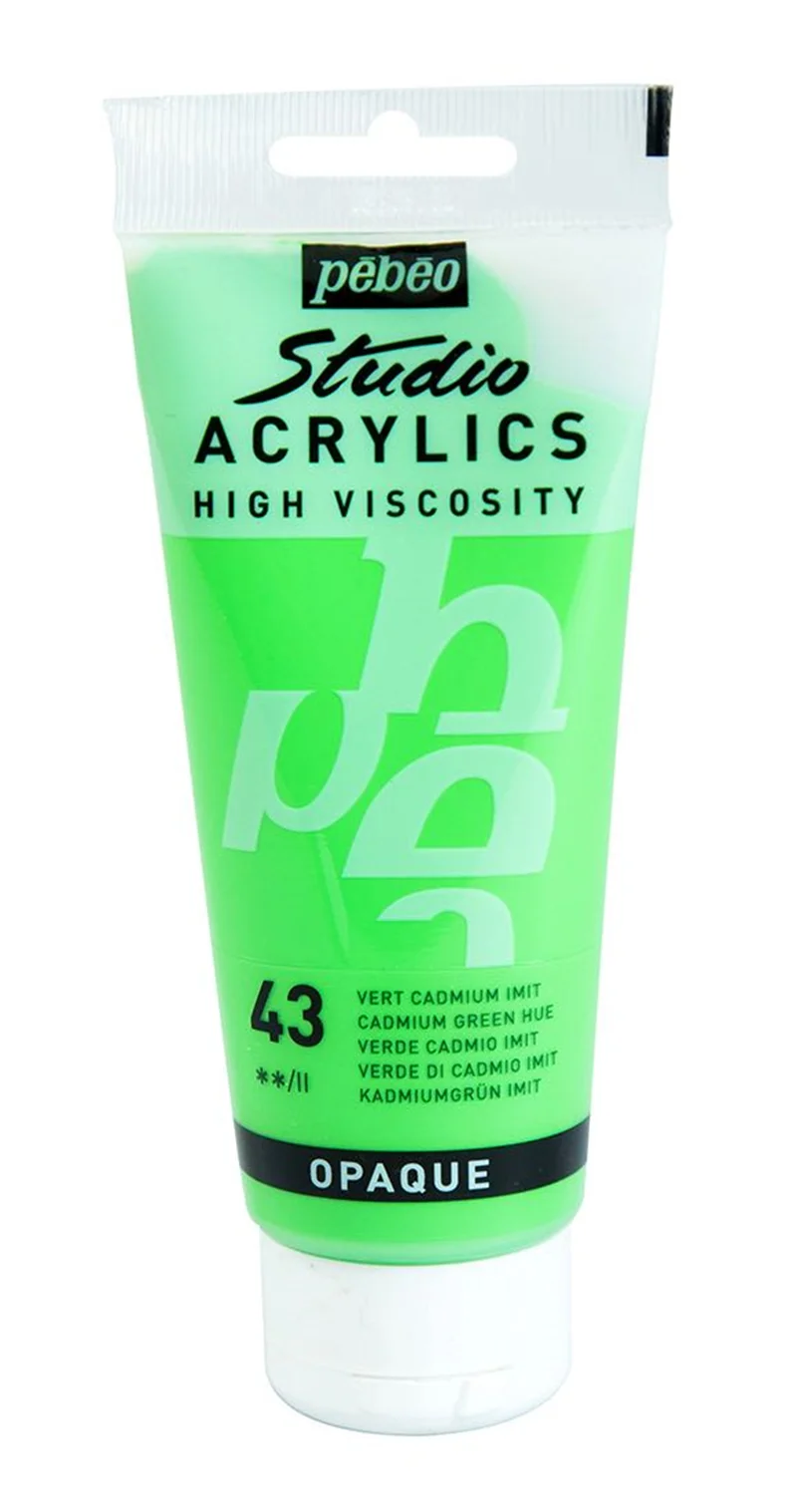 PEBEO AKRİLİK BOYA STUDIO 100 ML 831*43 CADMIUM GREEN
