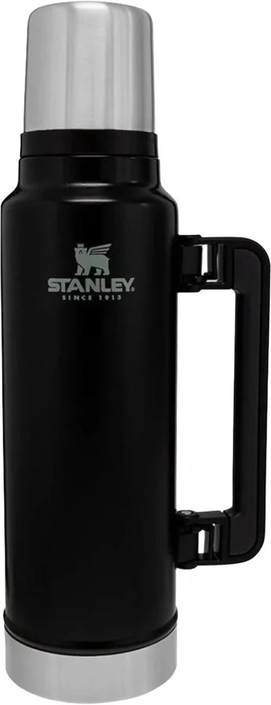 STANLEY TERMOS PASLANMAZ ÇELİK KLASİK VAKUMLU 1.4 LT SİYAH 10-08265-002