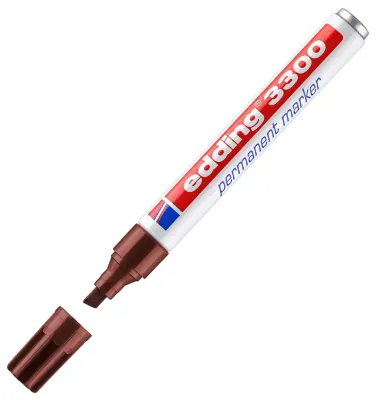 EDDING PERMANENT MARKÖR E-3300 KAHVERENGİ