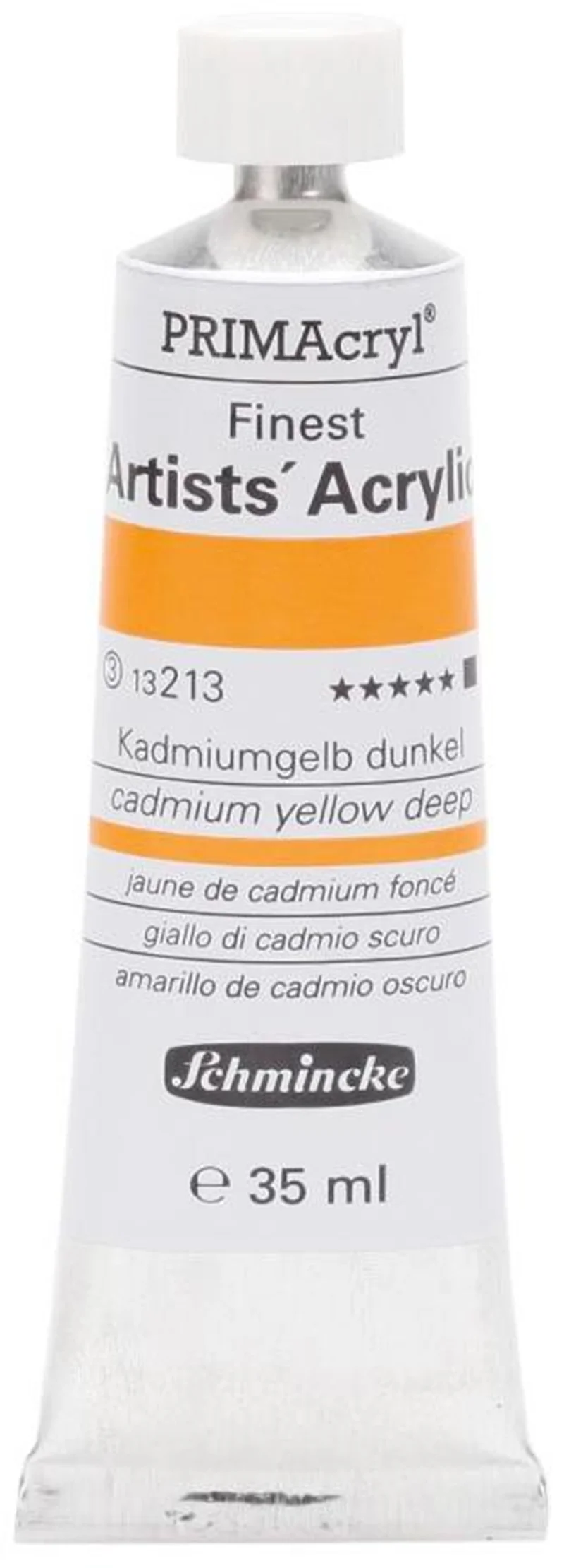 SCHMİNCKE PRİMACRYL ARTİST AKRİLİK BOYA 35 ML SERİ 3 213 CADMİUM YELLOW DEEP 13213009