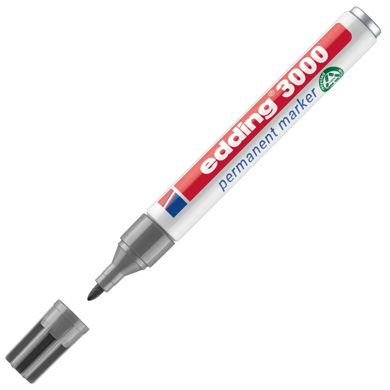 EDDING PERMANENT MARKÖR E-3000 GRİ