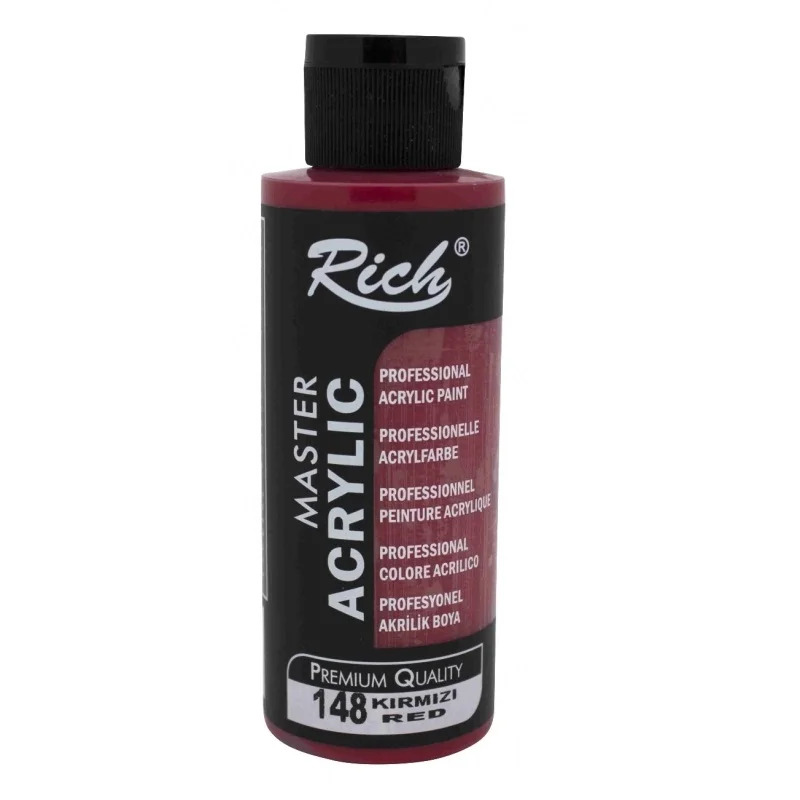 RICH AKRİLİK BOYA 148 KIRMIZI 120 cc (Best)
